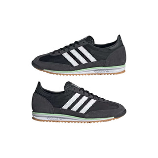 Tenis Mujer adidas SL 72 OG Negro Blanco vista laterales
