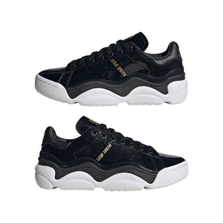 Tenis Mujer adidas Stan Smith Negro Blanco vista laterales