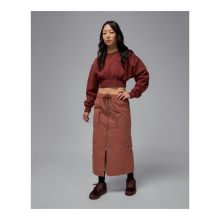 Tenis Mujer Air Jordan 1 Low Method of Make Marron Tierra vista foto referencia