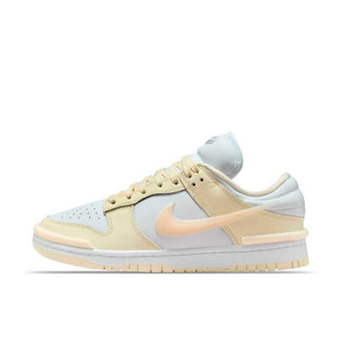 Tenis Mujer Nike Dunk Low Azul Twist Coconut vista lateral principal