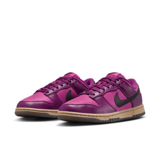 Tenis Mujer Nike Dunk Low Violeta Rosa Intenso vista par frontal