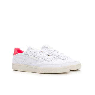Tenis Mujer Reebok Club C 85 Blanco Rojo vista par frontal