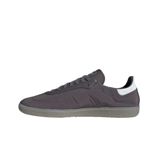 Tenis Unisex Adidas Samba Decon Gris Blanco vista lateral principal