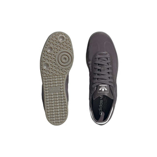 Tenis Unisex Adidas Samba Decon Gris Blanco vista suela superior