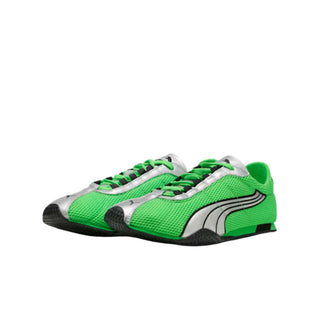 Tenis Unisex Puma H-Street OG Verde Negro Plata vista par frontal