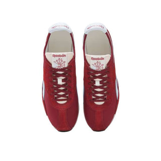 Tenis Unisex Reebok R400 Rojo Blanco vista par superior