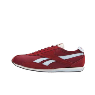 Tenis Unisex Reebok R400 Rojo Blanco vista lateral principal