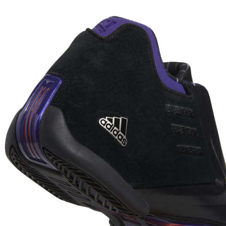 tenis adidas, tenis adidas T-mac, tenis adidas basketball, tenis adidas hombre, tenis adidas negros, tenis adidas negros con morado, tenis adidas deporte, tenis adidas deportivos, tenis adidas juego, tenis adidas limitados
